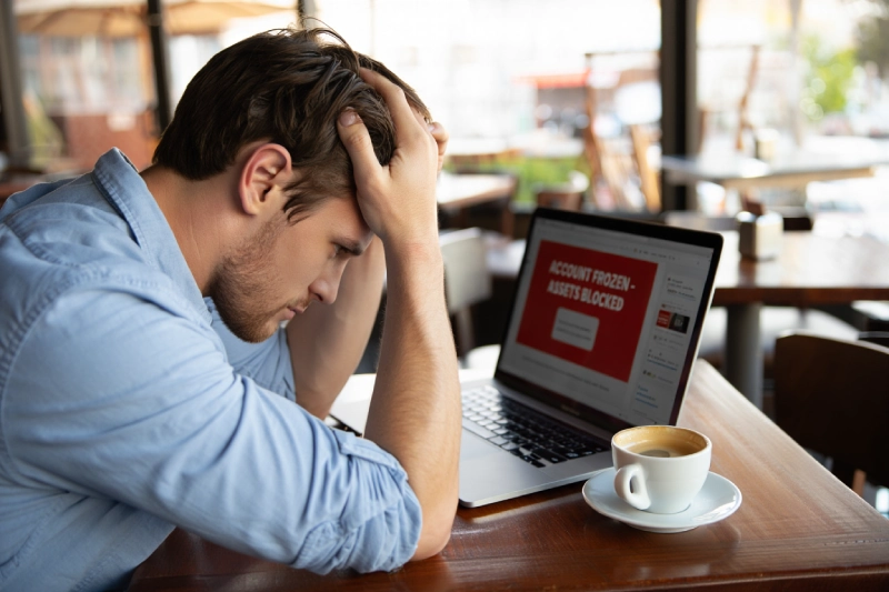 blocage pce compte bancaire droits